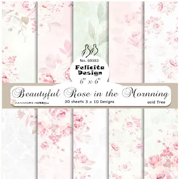 Felicita Design 15x15 - 69383 - Beautyful Rose In The Morning