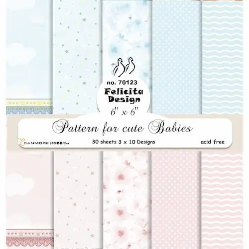 Felicita Design 15x15 - 70123 - Pattern For Cute Babies