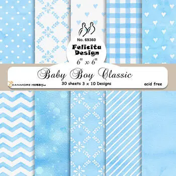 Felicita Design 15x15 - 69360 - Baby Boy Classic