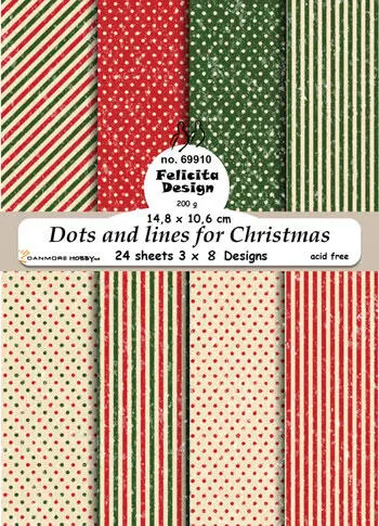 Felicita Design A6 - 69910 - Dots and lines for Christmas