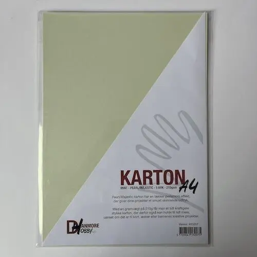Majestic karton A4 - Mint