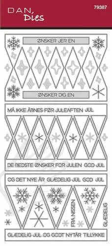 Dan Dies 79389 -  Rund æske tilbehør - tromme pyntelag