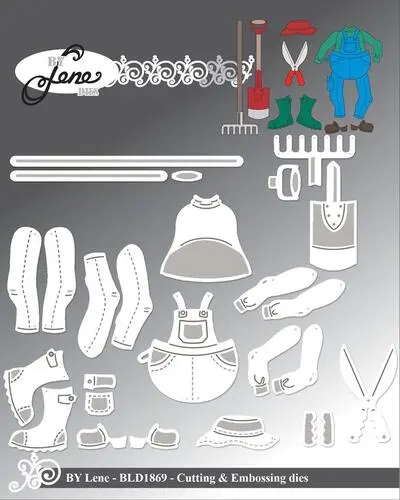 By Lene dies BLD1869 - Accessories for #BLD1856