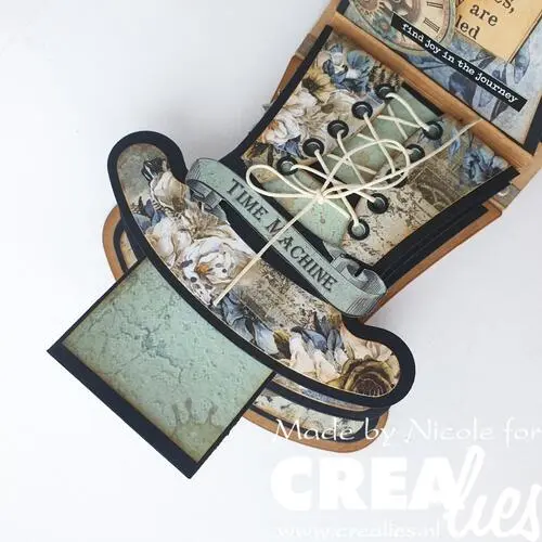 Crealies Dies Cardzz 24 Steampunk hat