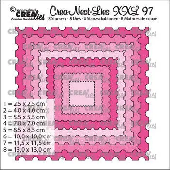 Crealies Dies Crea-Nest-Lies XXL 97