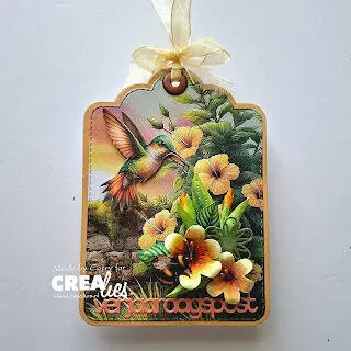 Crealies Dies Cardzz 635 - Gatefold card Panel B