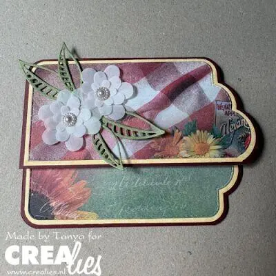Crealies Dies Cardzz 635 - Gatefold card Panel B