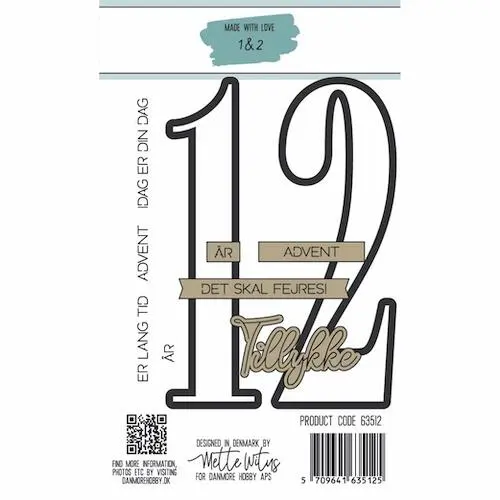 Made with Love dies 63512 - 1 & 2