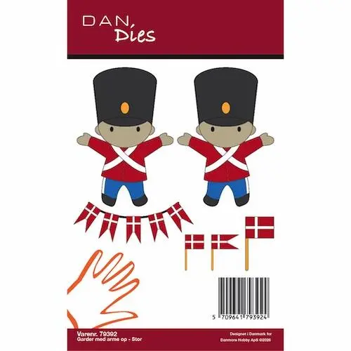 Dan Dies 79392 - Garder med arme op - Stor