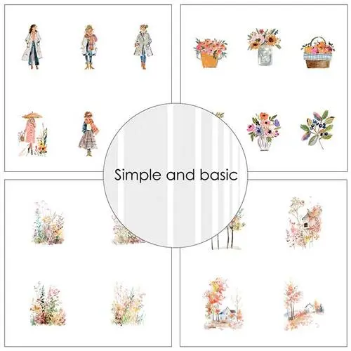 Simple and Basic Design Paper SBP771 - Cozy Autumn 30,5x30,5cm (bestilling)