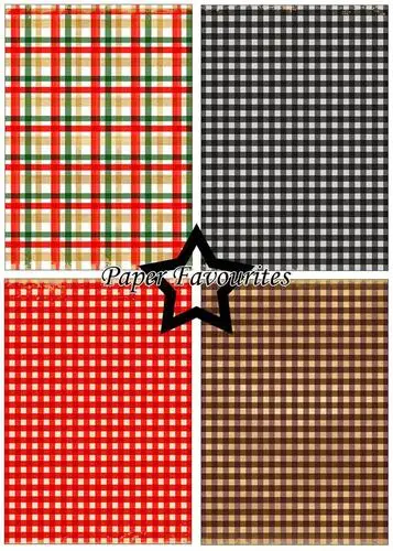 Paper Favourites A5 Paper Pack PFA233 - Christmas Plaid
