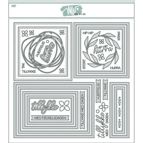 Made with Love dies 63517 - Sketches 17