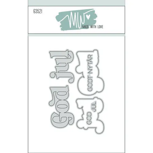 Made with Love dies 63521 - God jul - Large