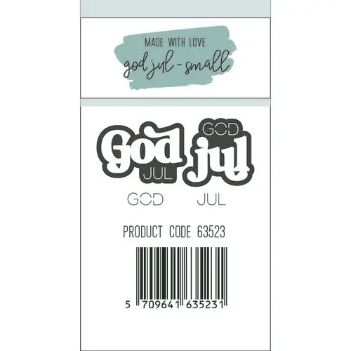 Made with Love dies 63523 - God jul - Small