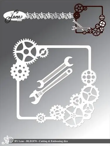 By Lene dies BLD1870 - Gear frame