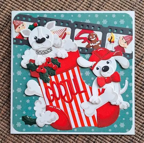 By Lene dies BLD1878 - XL Christmas stockinge