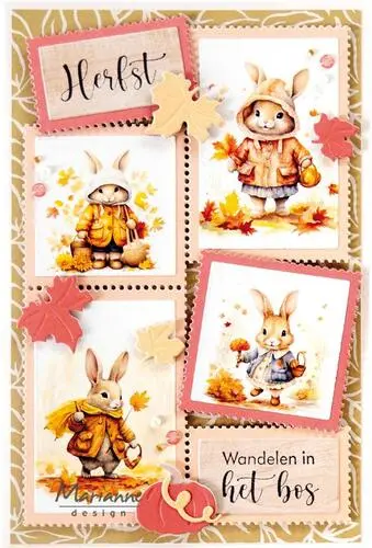 Marianne Design CR1739 - Stamp layout - A6