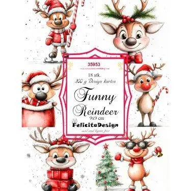 Toppers  - 35953 - Funny Reindeer