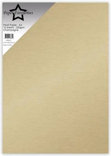 Paper Favourites Pearl Paper 250g - Champagne