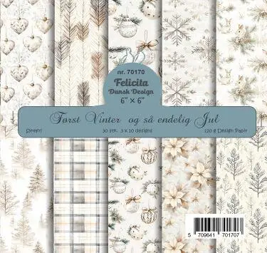 Felicita Design 15x15 - 70170 - Først vinter og så endelig jul