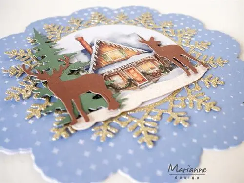 Marianne Design CR1745 - Open ice crystal