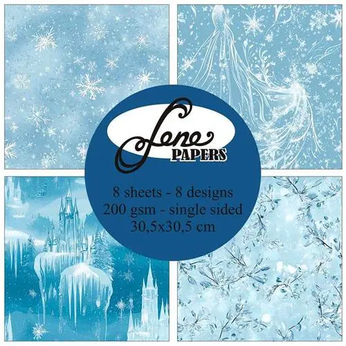 BY Lene Paperpad BLP387 - Winter Fantasy 30,5X30,5 cm