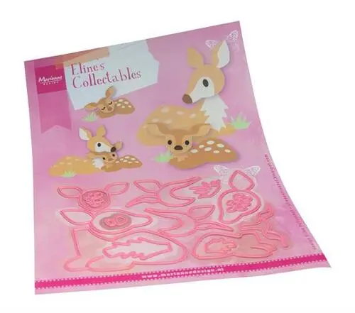 Marianne Design COL1535 - Eline's Deer Family