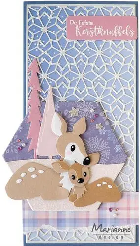 Marianne Design COL1535 - Eline's Deer Family