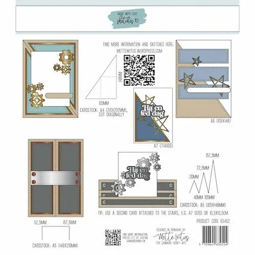 Made with Love dies 63452 - Sketches 10