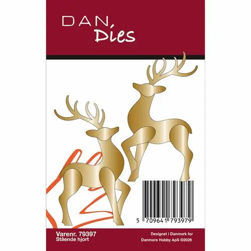 Dan Dies 79397 - Stående hjort