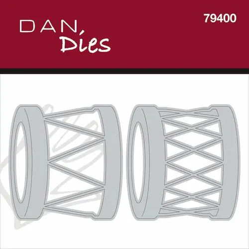Dan Dies 79400 - Til og fra trommer - Tilbehør - Pyntelag