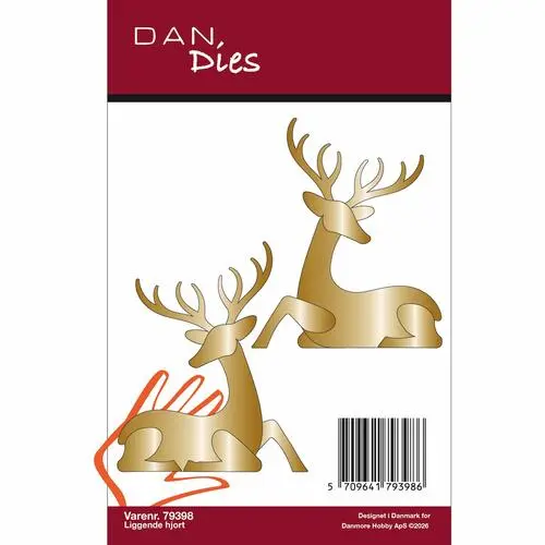 Dan Dies 79398 - liggende hjort