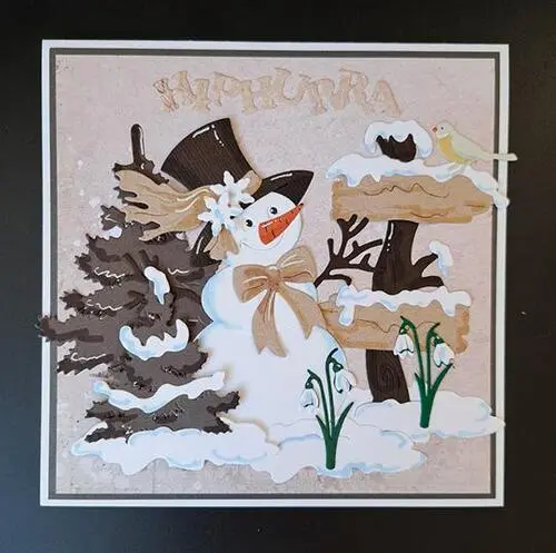 By Lene dies BLD1892 - Winter Sign