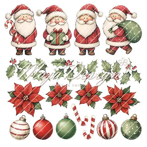 Forudbestilling: Maja Design - Jolly Christmas - 6x6" Collection Pack