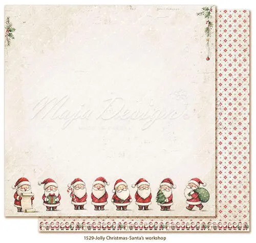 forudbestilling: Maja Design - Jolly Christmas - 12x12" Collection Pack