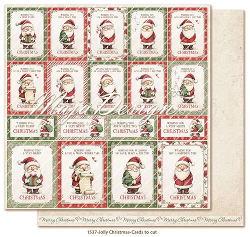 forudbestilling: Maja Design - Jolly Christmas - 12x12" Collection Pack