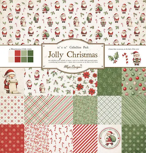 forudbestilling: Maja Design - Jolly Christmas - 12x12" Collection Pack