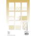 Studio Light Paper Pad A5 - Foiled Cards Gold Patterns