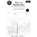 Studio Light Paper Pad A5 - Foiled Cards Silver Patterns