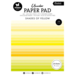 Studio Light Paper Pad A5 - Shades of Yellow