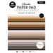 Studio Light Paper Pad A5 - Shades Of Brown