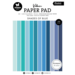Studio Light Paper Pad A5 - Vellum Shades of blue