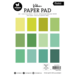 Studio Light Paper Pad A5 - Vellum Shades of green
