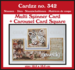 Crealies Dies Cardzz 342 - Multi Spinner + Carousel Card Square