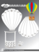By Lene dies BLD1784 - Hot Air balloon