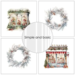 Simple and Basic Design Paper SBP554 - Christmas 15x15cm