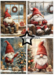 Paper Favourites A6 Paper Pack - Christmas Gnomes