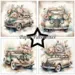 Paper Favourites 15x15 PF531 Vintage Car