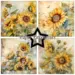 Paper Favourites 15x15 PF535 Vintage Sunflower