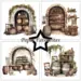Paper Favourites 15x15 PF559 Wine Cellar